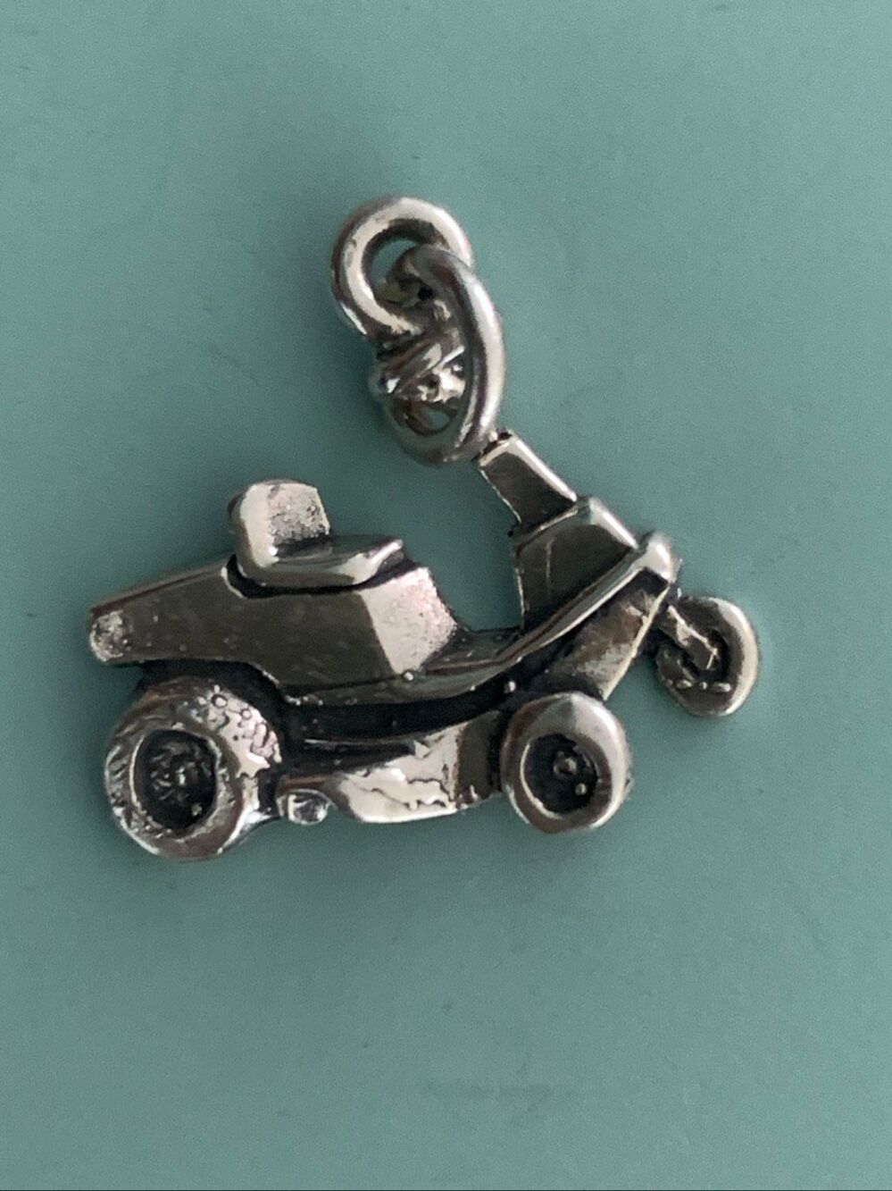 .925 Scooter Sterling Silver Jewelry Charm #adult scooter